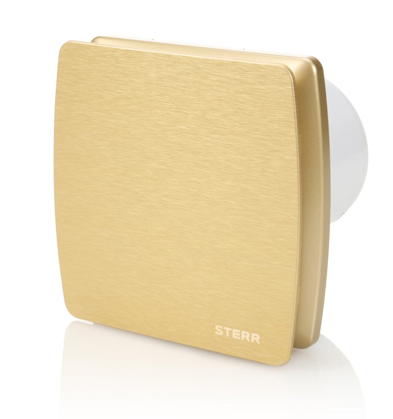 Goldener leiser Badezimmerventilator mit Feuchtigkeitssensor - LFS100-QZH