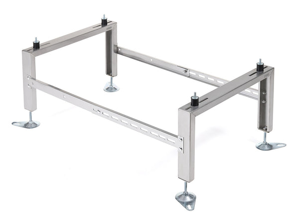 STERR - HSA500 - STERR Wärmepumpe Bodenständer mit einer Belastbarkeit von 500 kg - Klimaständer aus rostfreiem Stahl - Robustes Klimaanlage Zubehör - Einstellbar - Max. 700x560x300 mm
