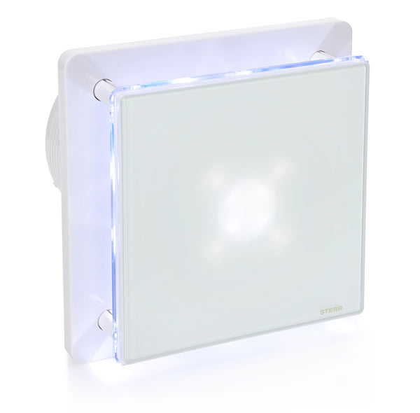 Badezimmer-Abluftventilator LED mit Feuchtigkeitssensor 125 mm  - BFS125LH