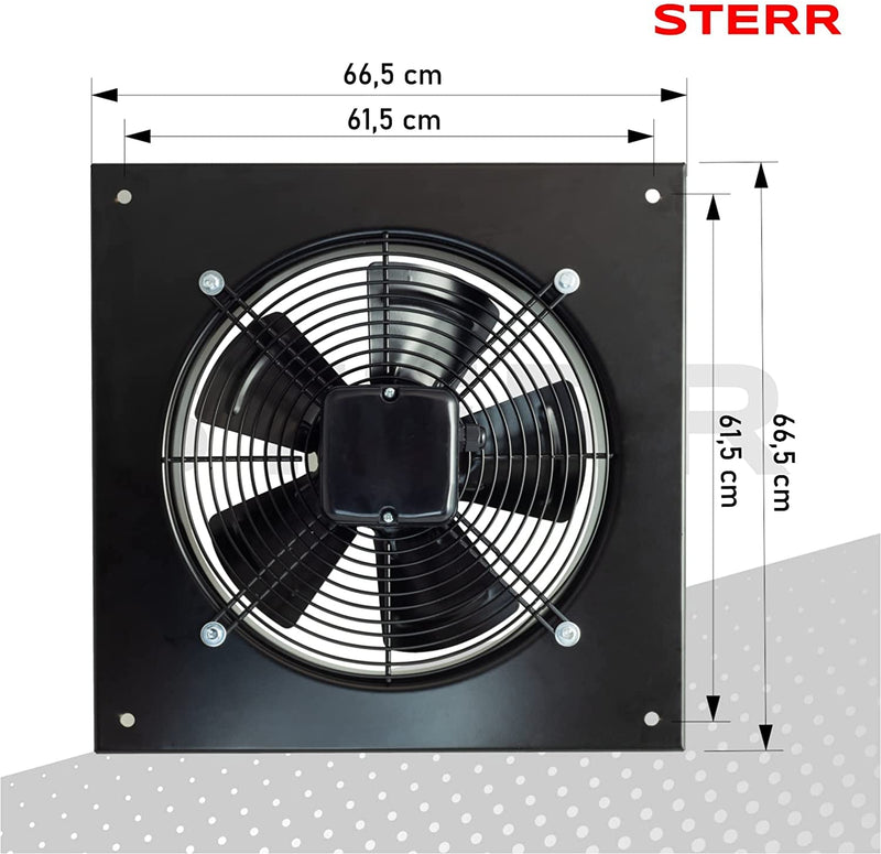 STERR Axialer Abluftventilator 500mm