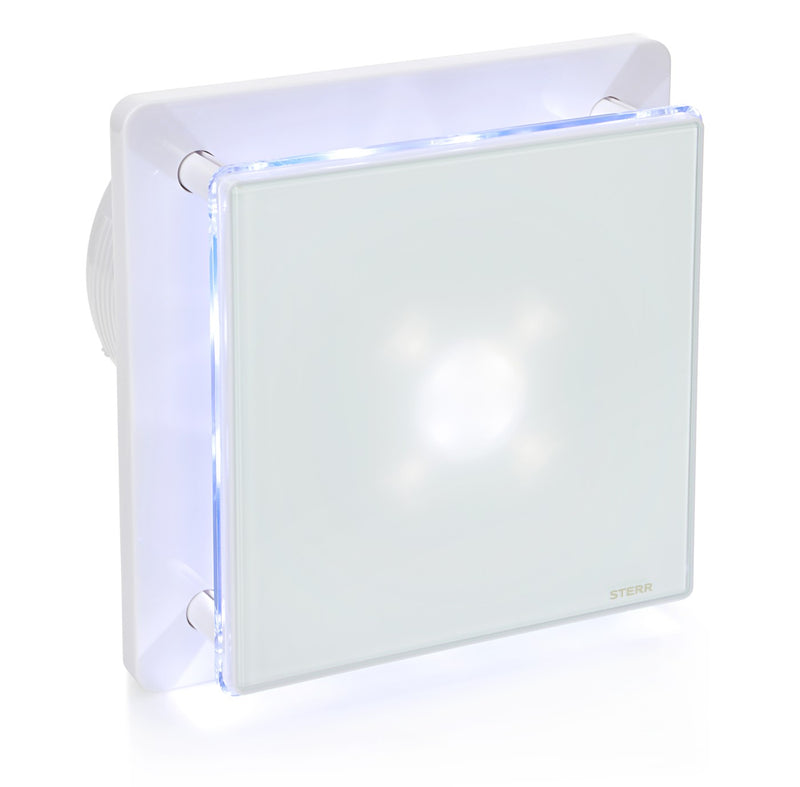 Badezimmer-Abluftventilator mit LED-Hintergrundbeleuchtung und Timer 125 mm / 5"- BFS125LT