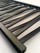 LVR12050B-3D - Schwarzer vertikaler Heizkörper 3D 120/50